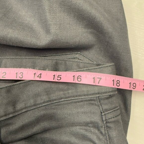 John Varvatos Jeans Mens Size 34 Black Bowery Slim Straight Edgy Pants - Picture 7 of 9